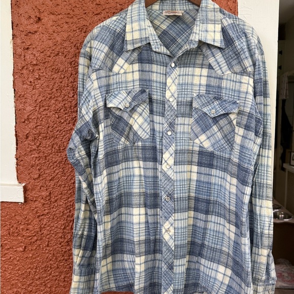 Saturdays In California Button Up Shirt Mens Size Extra Large Multicolor Plaid - Picture 1 of 4
